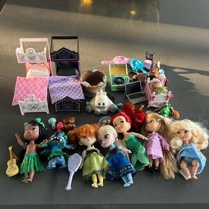 6 Animators Collection Princess Dolls from Disneyland